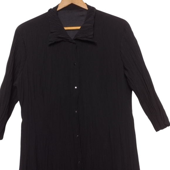 Babette Snap Front Crinkle Dress/Jacket - Picture 2 of 6